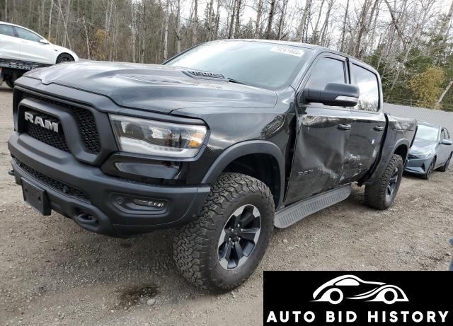 Ram 1500 Rebel 2019 Black 5.7L  8