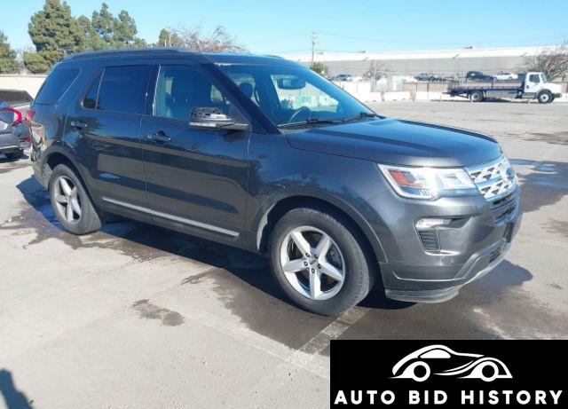 Ford Explorer Xlt 2019 Gray 3.5L