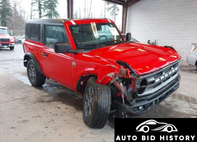 Ford Bronco Big Bend 2022 Red 2.3L