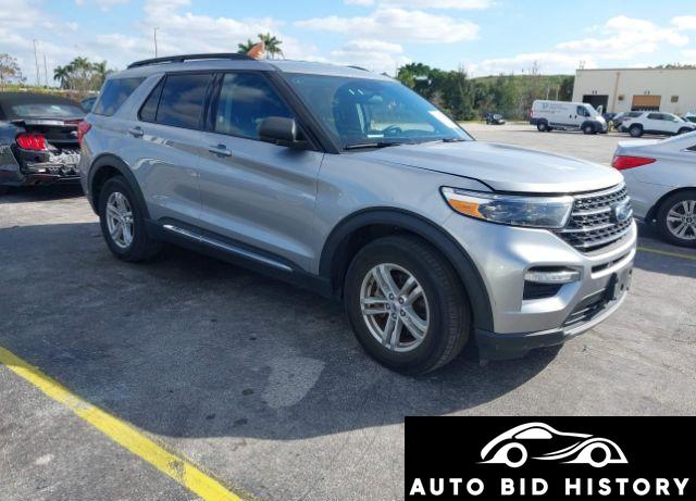 Ford Explorer Xlt 2023 Gray 2.3L