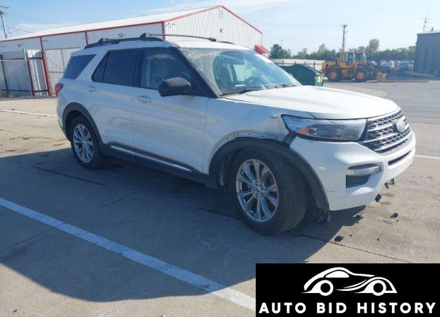 Ford Explorer Xlt 2021 White 2.3L