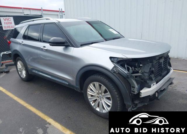 Ford Explorer Limited 2021 Silver 2.3L