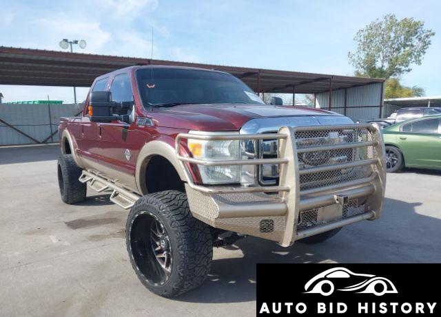 Ford F-250 Lariat 2011 Brown 6.7L