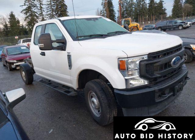 Ford F-250 Xl 2022 White 6.2L