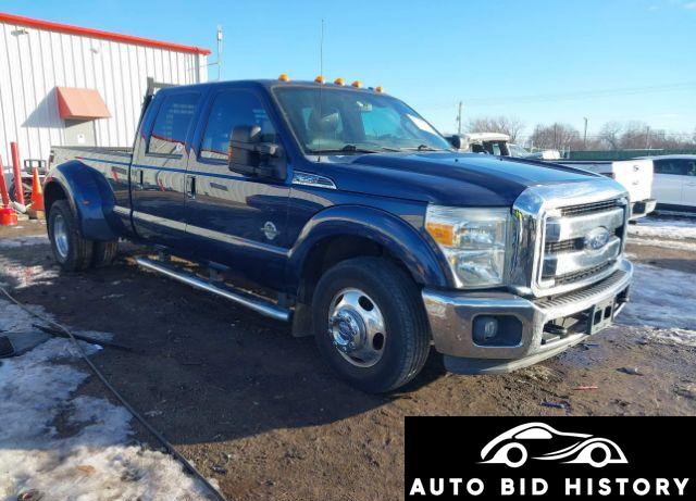 Ford F-350 Lariat 2013 Blue