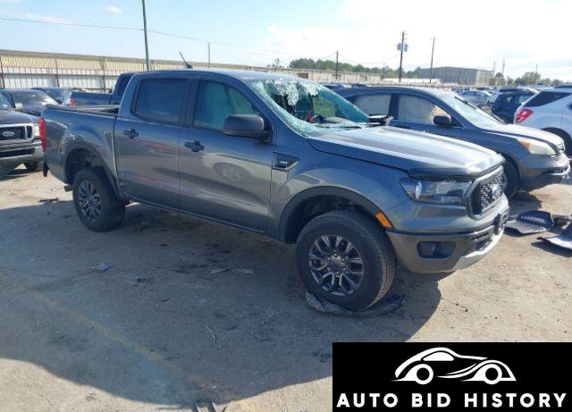 Ford Ranger Xlt 2022 Gray 2.3L