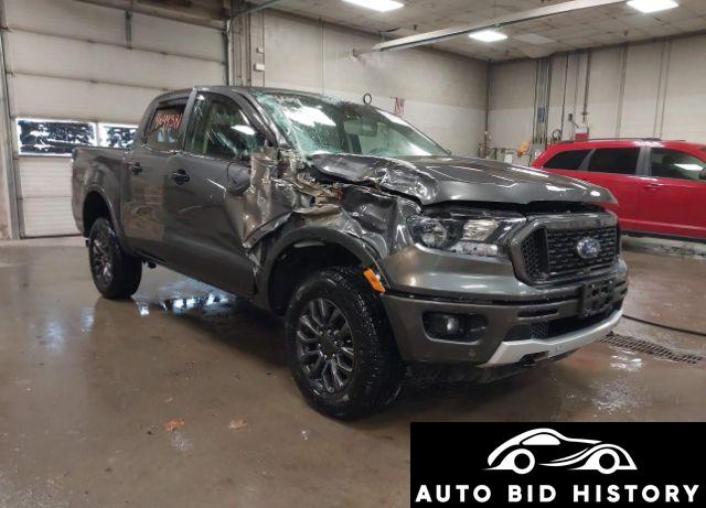 Ford Ranger Xlt 2019 Gray 2.3L