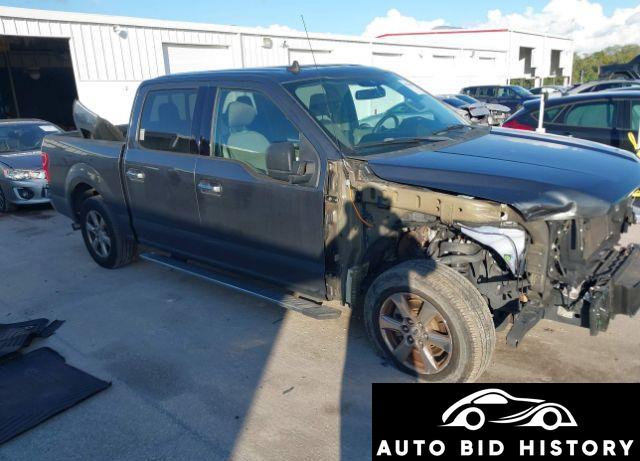 Ford F-150 Xlt 2019 Gray 2.7L