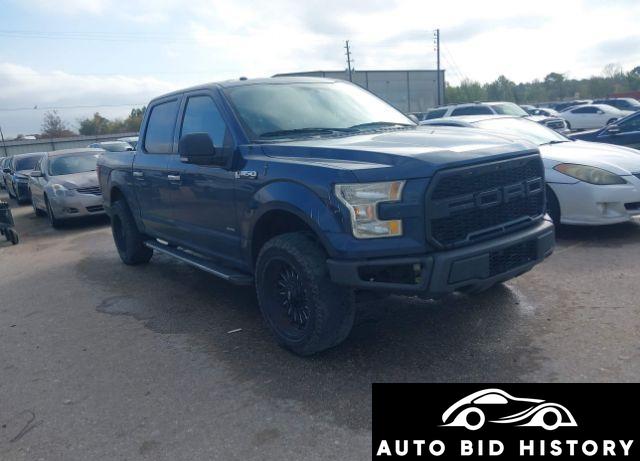 Ford F-150 Xlt 2015 Blue 2.7L