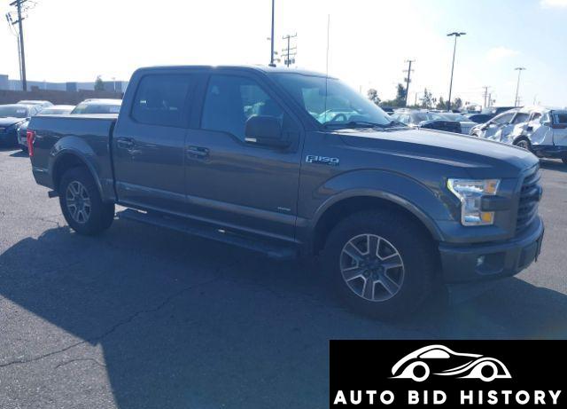 Ford F-150 Xlt 2017 Gray 2.7L