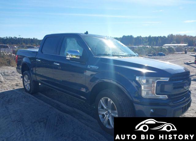 Ford F-150 Platinum 2019 Blue 3.5L
