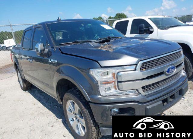 Ford F-150 Platinum 2019 Gray 3.5L
