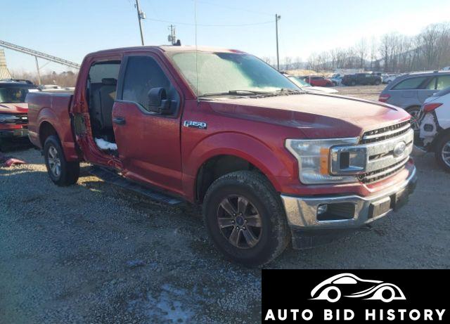Ford F-150 Xlt 2019 Red 3.5L