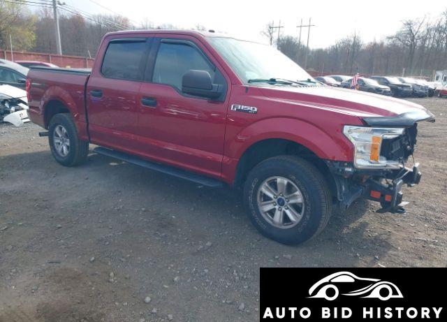Ford F-150 Xlt 2018 Red 3.3L