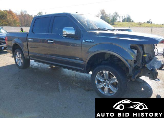 Ford F-150 Platinum 2016 Gray 3.5L