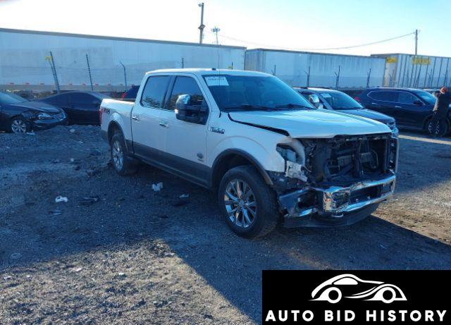 Ford F-150 King Ranch 2017 White 3.5L