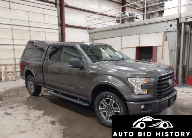 Ford F-150 Xlt 2017 Gray 2.7L