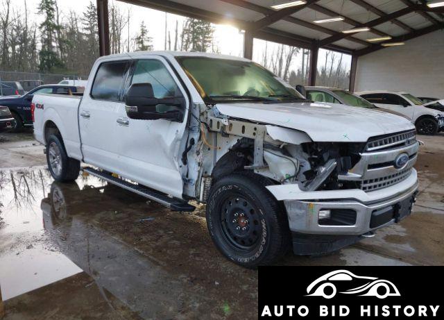 Ford F-150 Xlt 2018 White 5.0L