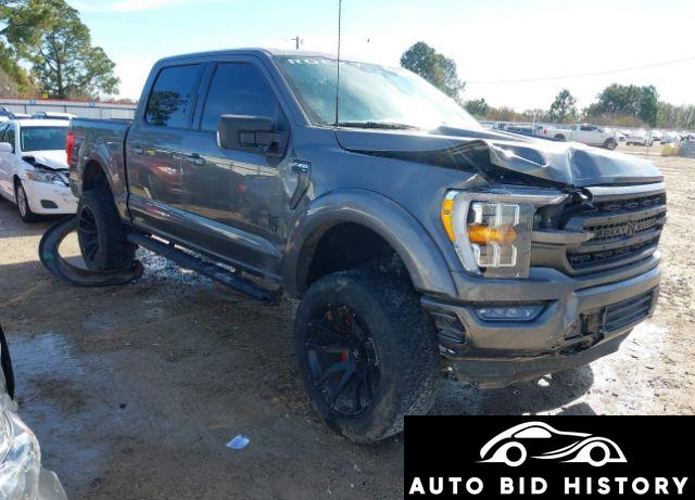 Ford F-150 Xlt 2021 Gray 5.0L
