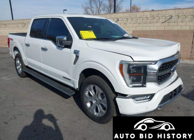 Ford F-150 Platinum 2022 White 3.5L