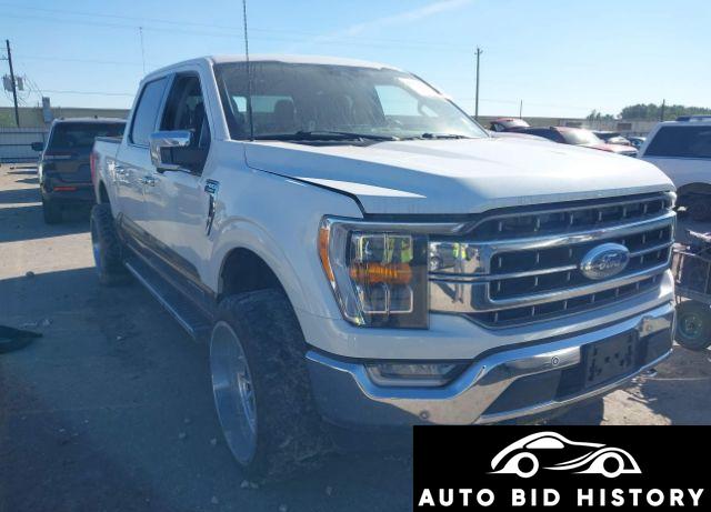 Ford F-150 Lariat 2021 White 3.5L