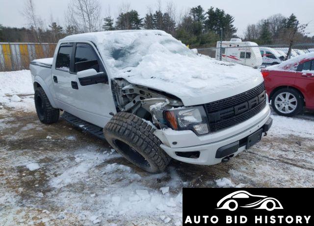 Ford F-150 Svt Raptor 2011 White 6.2L