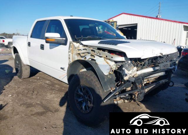 Ford F-150 Svt Raptor 2014 White 6.2L