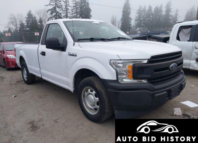Ford F-150 Xl 2018 White 3.3L