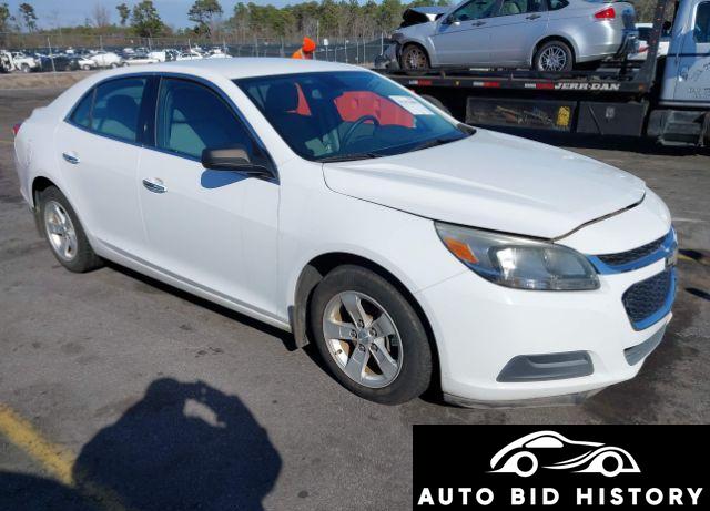 Chevrolet Malibu 1Ls 2014 White 2.5L