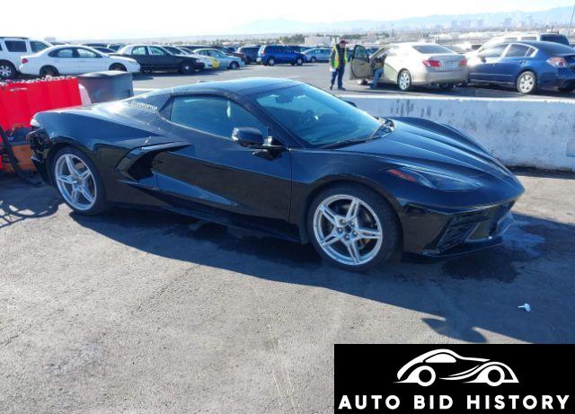 Chevrolet Corvette Stingray Rwd  1Lt 2021 Black 6.2L