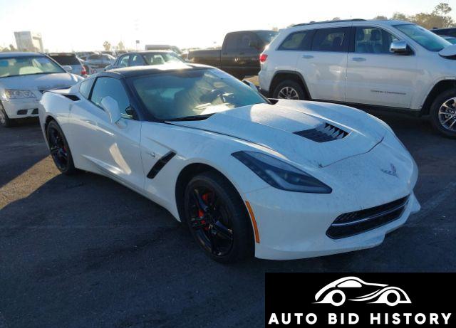 Chevrolet Corvette Stingray 2015 White 6.2L