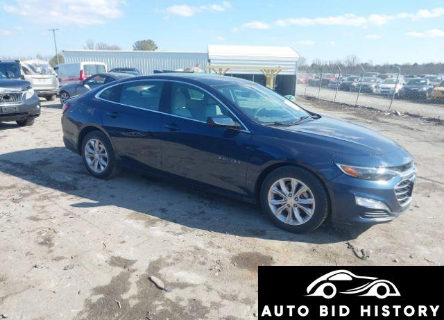 Chevrolet Malibu Fwd Lt 2020 Blue 1.5L