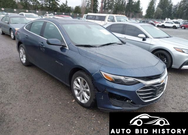 Chevrolet Malibu Fwd Lt 2022 Blue 1.5L