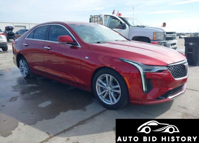 Cadillac Ct4 Luxury 2023 Red 2.0L