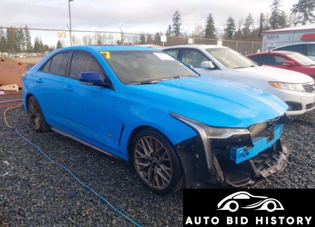 Cadillac Ct4-V V-Series Blackwing 2023 Blue 3.6L