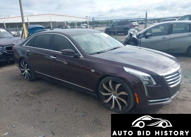 Cadillac Ct6 Standard 2017 Maroon 2.0L