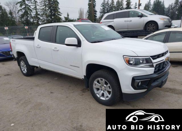 Chevrolet Colorado 4Wd  Long Box Lt 2021 White 3.6L