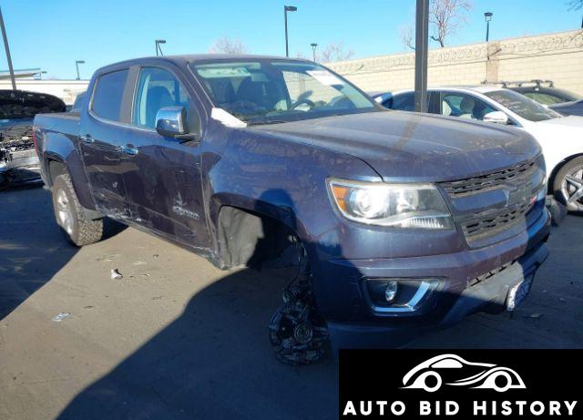 Chevrolet Colorado Z71 2018 Gray 3.6L