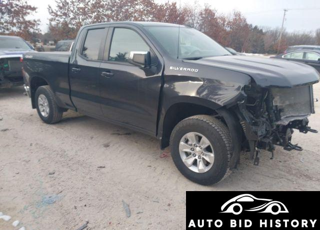 Chevrolet Silverado 1500 4Wd Double Cab Standard Bed Lt 2024 Black 5.3L