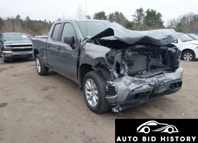 Chevrolet Silverado 1500 Ltd 4Wd Double Cab Standard Bed Custom 2022 Gray 2.7L