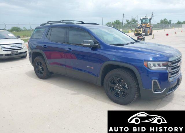 Gmc Acadia Awd At4 2023 Blue 3.6L