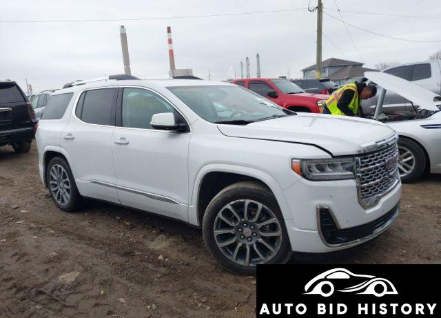 Gmc Acadia Awd Denali 2021 White 3.6L