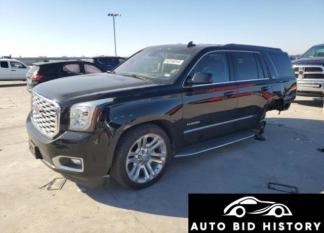 Gmc Yukon Slt 2018 Black 5.3L  8