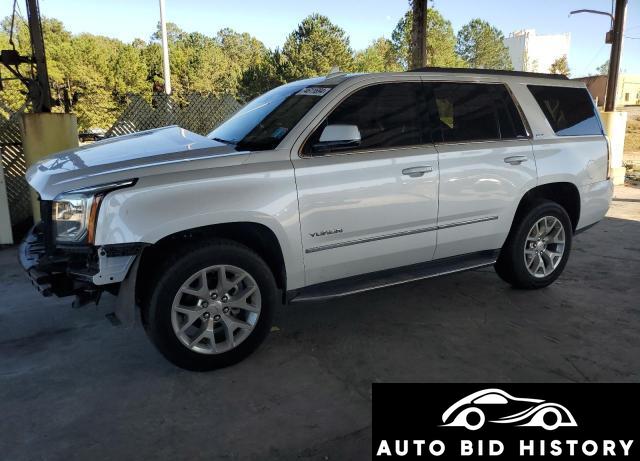 Gmc Yukon Slt 2019 White 5.3L  8