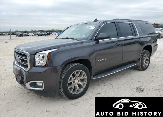 Gmc Yukon Xl C1500 Slt 2016 Gray 5.3L  8