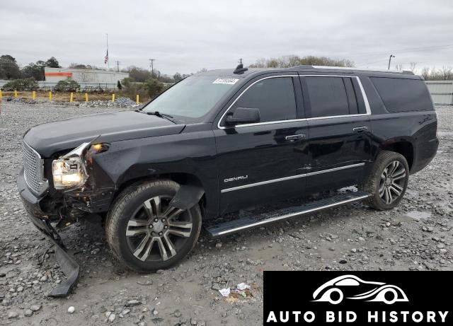 Gmc Yukon Xl Denali 2017 Black 6.2L  8