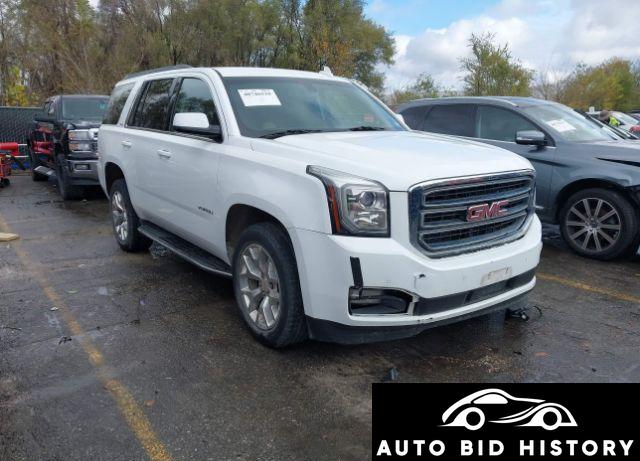 Gmc Yukon Sle 2017 White 5.3L