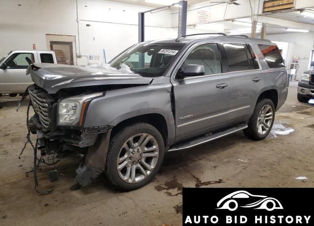 Gmc Yukon Slt 2018 Silver 5.3L  8