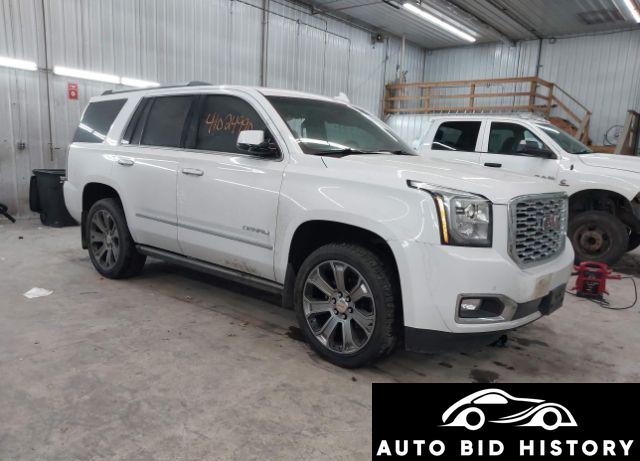 Gmc Yukon Denali 2018 White 6.2L