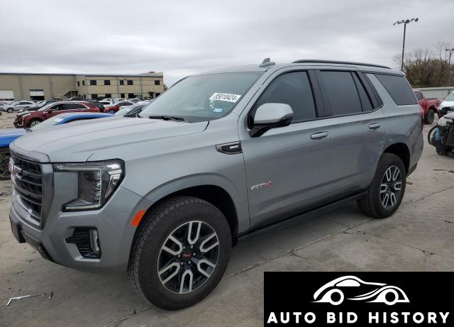 Gmc Yukon At4 2024 Gray 6.2L  8